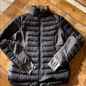 Women’s light weight exercise coat.